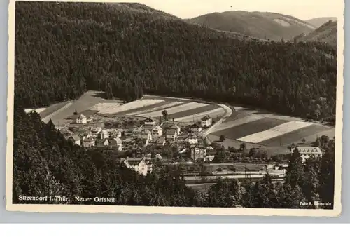 0-6826 SITZENDORF, Neuer Ortsteil 1943