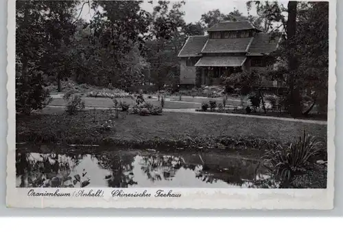 0-4407 ORANIENBAUM, Chinesisches Teehaus, 1952