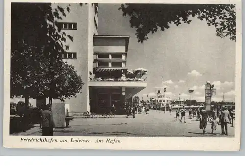7990 FRIEDRICHSHAFEN, Am Hafen, Verlag Hartmann - Mannheim