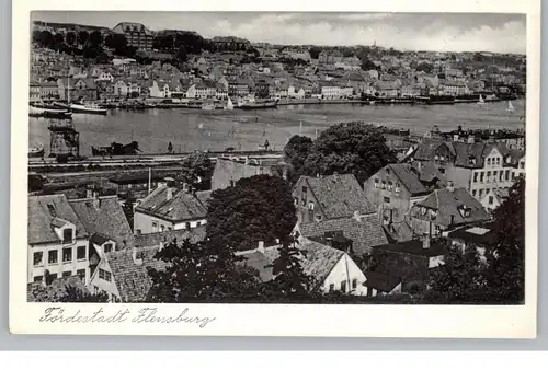 2390 FLENSBURG, Blick über die Stadt