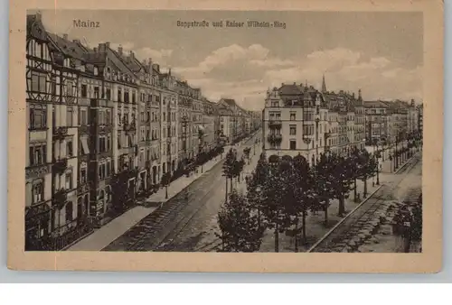 6500 MAINZ, Boppstrasse / Kaiser Wilhelm Ring, 1919