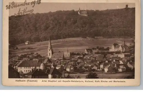 6238 HOFHEIM, Alter Stadtteil, 1918