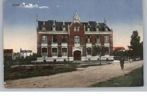 6200 WIESBADEN - SCHIERSTEIN, Neue Schule, 1921