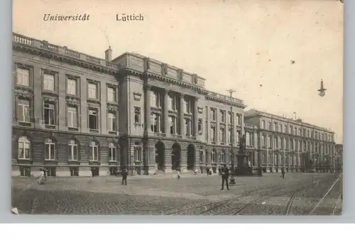 B 4000 LIEGE / LÜTTICH, Universität, 1916, deutsche Feldpost