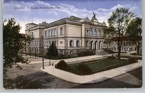 4150 KREFELD, Kaiser Wilhelm Museum, 1925