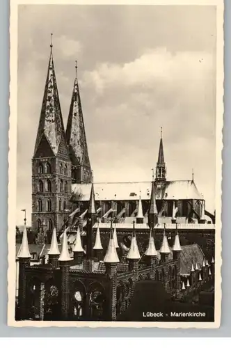 2400 LÜBECK, Marienkirche, Verlag Meyer