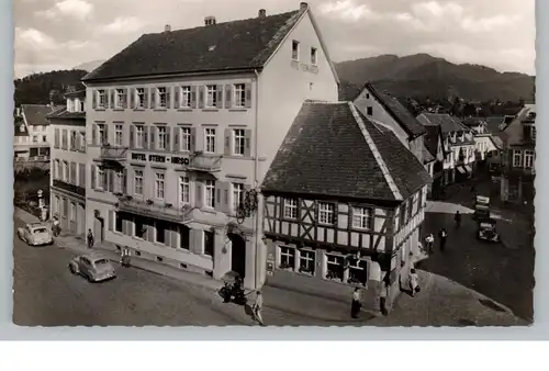 7562 GERNSBACH, Hotel Stern und Hirsch, 1955