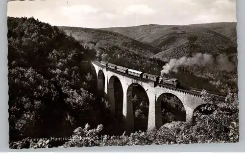 6540 SIMMERN, Hunsrück Höhenbahn, Dampflokomotive, 1964