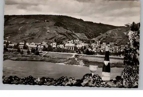 5590 COCHEM - POMMERN, Blick über die Mosel