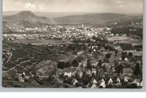 5483 BAD NEUENAHR - AHRWEILER, Blick über den Ort auf die Landskrone