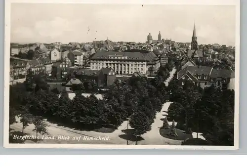 5630 REMSCHEID, Blick auf den Ort, 1930, rücks. kl. Klebereste