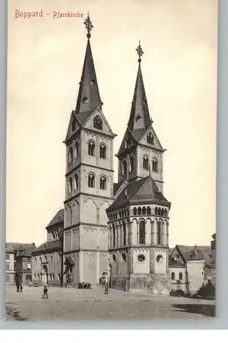 5407 BOPPARD, Pfarrkirche, Verlag Stengel