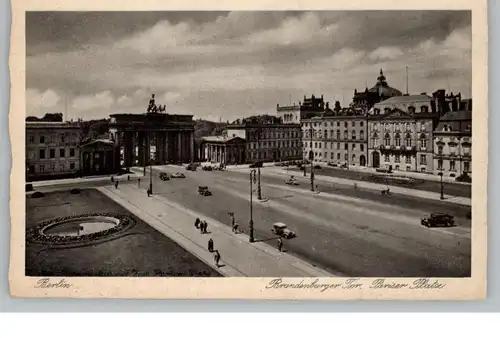 1000 BERLIN, BRANDENBURGER TOR, Pariser Platz