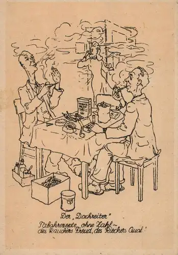 HUMOR - PFEIFE / TABAK / RAUCHEN