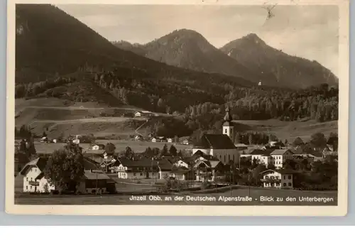 8221 INZELL, Blick zu den Unterbergen, Verlag Kamml