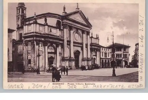 I 36061 BASSANO, Piazza Vittorio Emanuele, 1932