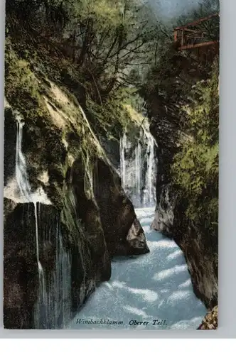 8243 RAMSAU, Wimbachklamm, Photochromiekarte 13 658