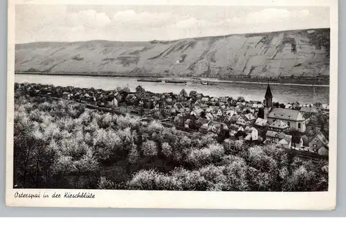 5422 LORELEY - OSTERSPAI, In der Kirschblüte, 50er Jahre