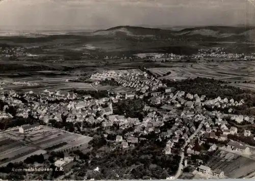 7053 KERNEN - ROMMELSHAUSEN, Luftaufnahme 1956