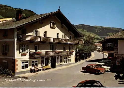 A 6363 WESTENDORF, Gasthof POST, Oldtimer