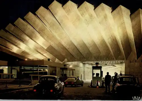 F 74400 CHAMONIX - MONT BLANC, Tunnel Mont-Blanc, CITROEN DS, RENAULT