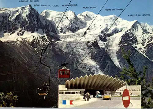 F 74400 CHAMONIX - MONT BLANC, Tunnel Mont-Blanc, CITROEN DS