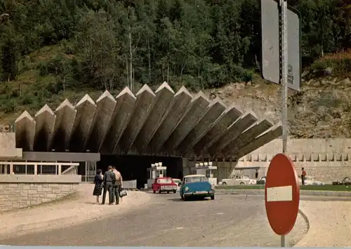 F 74400 CHAMONIX - MONT BLANC, Tunnel Mont-Blanc, CITROEN DS