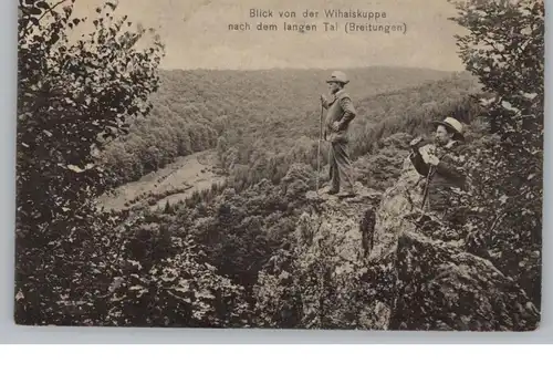 0-4711 BREITUNGEN, Blick von der Wihaiskuppe, 1916