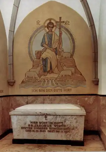 5455 RENGSDORF - HAUSEN, Grab des Br. Jakobus Wirth