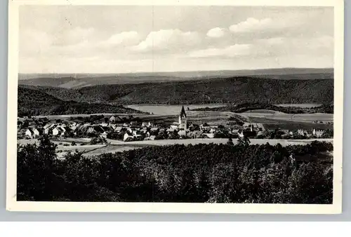 5442 MENDIG - BELL, Blick über den Ort und Laacher See