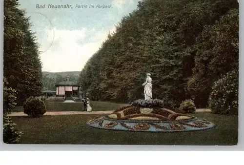 5483 BAD NEUENAHR - AHRWEILER, Partie im Kurpark, 1903