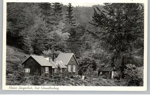 5948 SCHMALLENBERG - LENGENBECK, Klause, Verlag Gladen - Winterberg