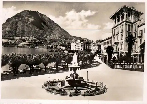 CH 6900 LUGANO TI, Hotel Touring Lugano, 1953