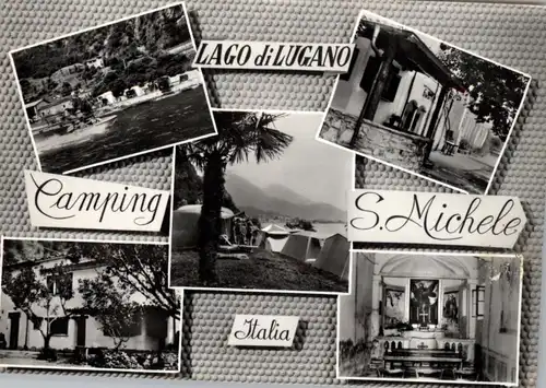 CH 6977 LUGANO TI, Camping San Michele, 1963