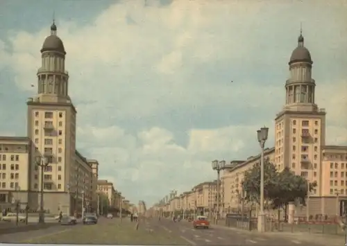 1000 BERLIN - FRIEDRICHSHAIN, Am Frankfurter Tor, 1963