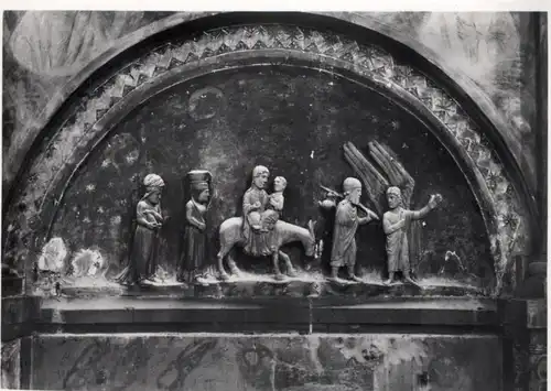 I 43100 PARMA, Battistero, Fuga in Egitto / Flucht nach Ägypten