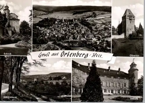 6474 ORTENBERG, Gruß aus... 1955