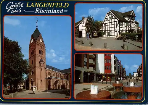 4018 LANGENFELD, Mehrbild-AK