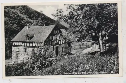 5401 BRODENBACH, Gasthaus "Grüne Mühle" im Brodenbachtal