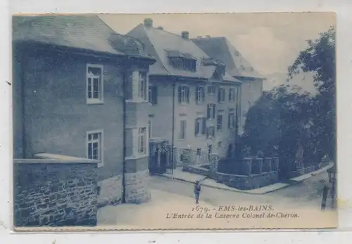 5427 BAD EMS, Eingang zur franz. Kaserne, 1927
