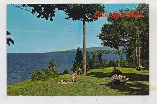 USA - MICHIGAN - IRONWOOD, Little Girl's Point, Camping, Picnic