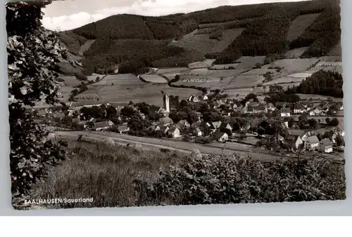 5940 LENNESTADT - SAALHAUSEN, Blick über den Ort