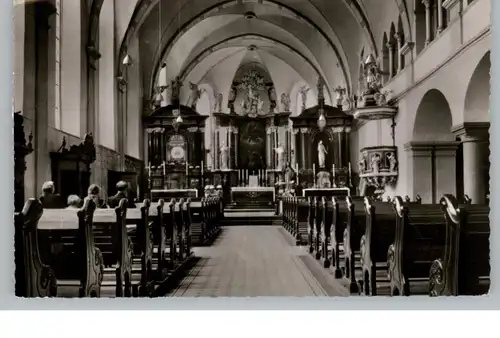 5620 VELBERT - HARDENBERG - NEVIGES, Klosterkirche, Innenansicht