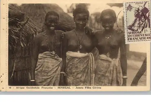 SENEGAL - Jeunes Filles Cereres