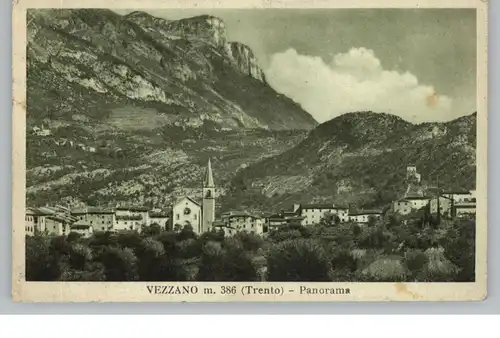 I 38096 VALLELAGHI - VEZZANO / Trento, Panorama, 1950