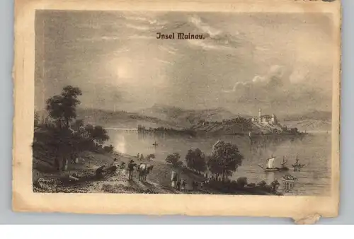 7750 KONSTANZ - MAINAU, Historische Ansicht, ca. 1830