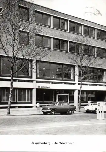 ZUID-HOLLAND - ROTTERDAM, Jeugdherberg "DE Windroos", OPEL KADETT, VW 1500