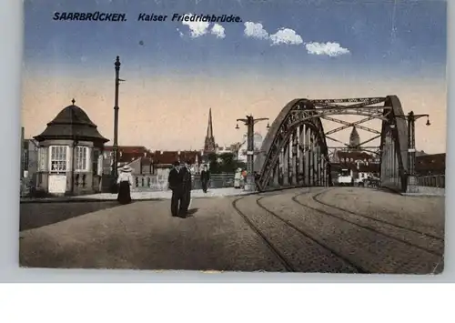 6600 SAARBRÜCKEN, Kaiser Friedrichbrücke, Verlag Rithausen