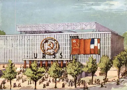 EXPO 1958 BRUSSEL, Pavillon der Sowjetunion