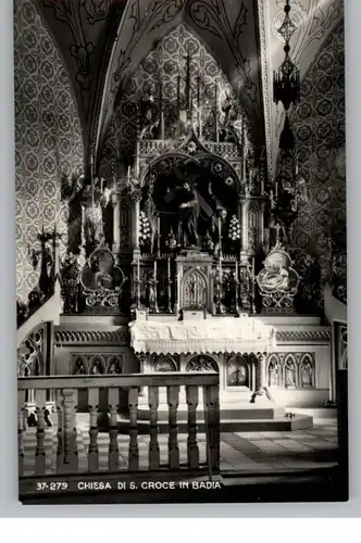 I 39036 BADIA, Chiesa di S. Croce, Altar
